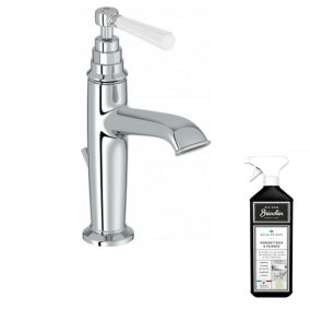 Mitigeur lavabo JACOB DELAFON Cléo 1889 chrome + nettoyant Briochin