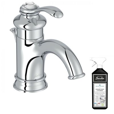 Mitigeur lavabo JACOB DELAFON Fairfax + nettoyant Briochin