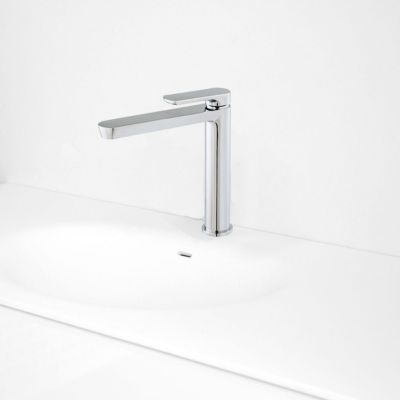 Mitigeur lavabo médian chromé Essebagno Addict