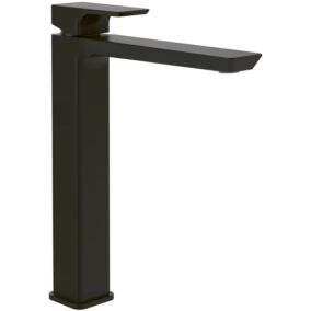 Mitigeur lavabo surélevé VILLEROY ET BOCH Subway 3.0 sans tirette Matt Black