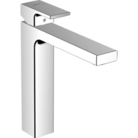 Mitigeur lavabo Vernis Shape 190 chromé sans tirette ni vidage 71591000 Hansgrohe