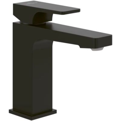 Mitigeur lavabo VILLEROY ET BOCH Architectura Square avec tirette Matt Black