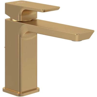 Mitigeur lavabo VILLEROY ET BOCH Subway 3.0 avec tirette Or brossé