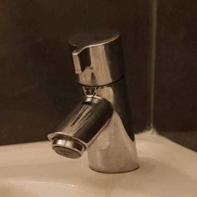 Mitigeur lave-mains HANSGROHE 40 sans tirette ni vidage chromE + nettoyant Briochin