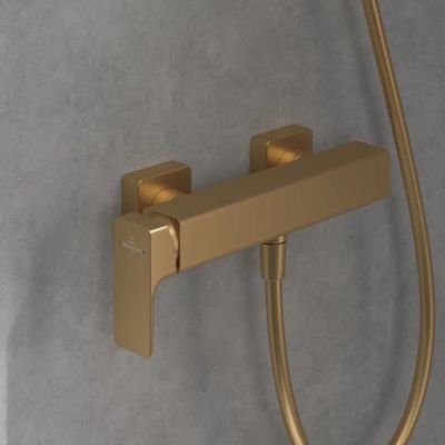 Mitigeur mécanique douche VILLEROY ET BOCH Subway 3.0 Or brossé