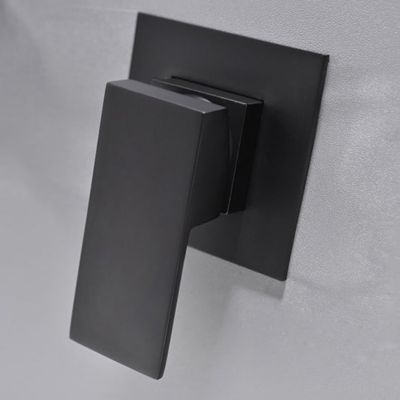 Mitigeur mural de lavabo Cascade Noir