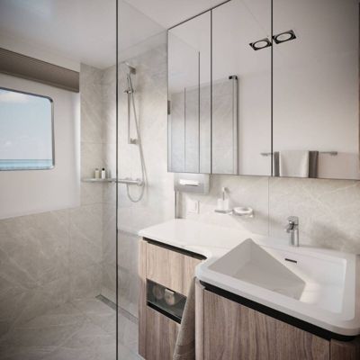 Mitigeur thermostatique avec ensemble douche Hansgrohe Croma Select E