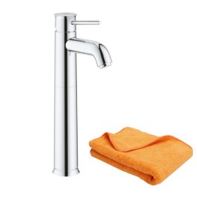 Mitigeur vasque GROHE Quickfix Start Classic taille XL chromé + microfibre