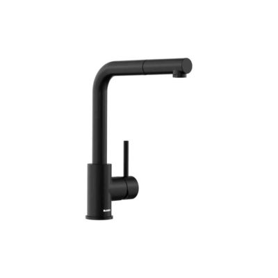 Mitigeur évier avec douchette noir mat Blanco 526660