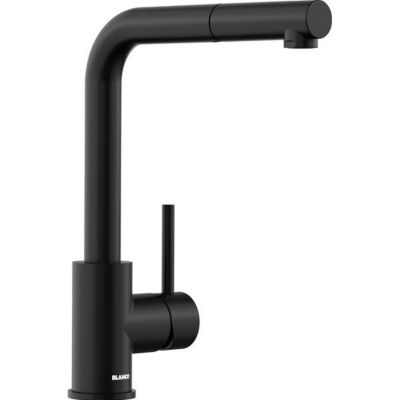 Mitigeur évier avec douchette noir mat Blanco 526660