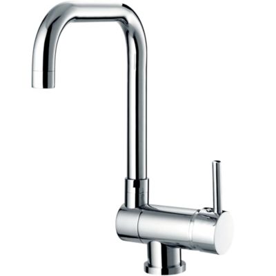 Mitigeur évier chromé rabattable "spécial fenêtre" Essebagno New Oslo
