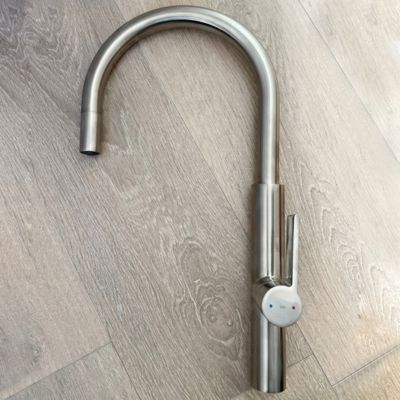 Mitigeur évier façon inox Essebagno Reflet