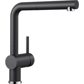 Mitigeur évier monocommande anthracite Blanco 516688