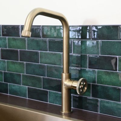 Mitigeur évier or brossé Essebagno Indus