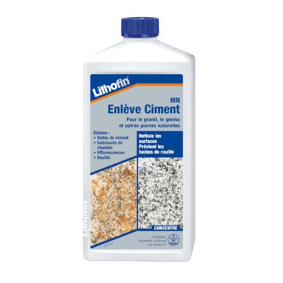 MN Enlève Ciment - Enlève ciment pour pierres naturelles - Lithofin - 1 L