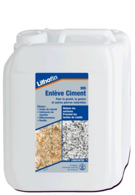 MN Enlève Ciment - Enlève ciment pour pierres naturelles - Lithofin - 5 L