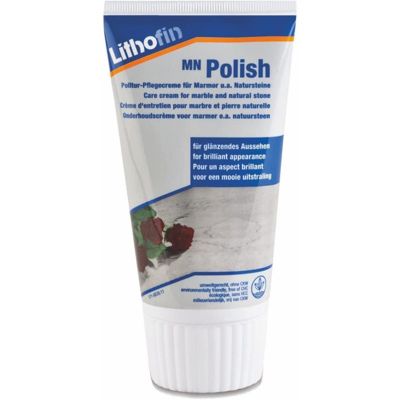 MN Polish Crème - Crème d'entretien pour pierre naturelle - Lithofin - 0,5 L Noir