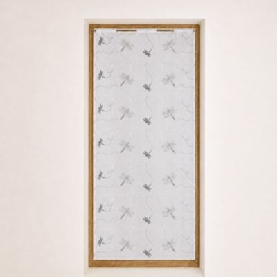 Modulable brodé libellules (58x160 cm - Argent)