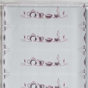 Modulable brodé spécial cuisine (0.9x0.9 m - Rouge)
