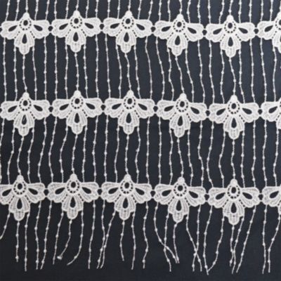 Modulable en fils macramés (45x120 cm - Blanc)