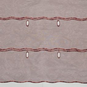 Modulable en étamine unie (0.58x0.9 m - Lie de Vin)