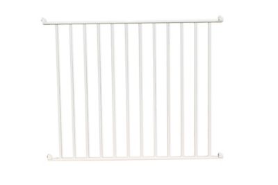 Module à barreaux L.150 cm en aluminium blanc pour barrière piscine – Accessoire sécurité extérieure – Pose facile et finition résistante