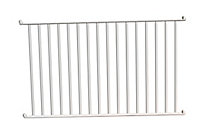 Module à barreaux pour barrière de piscine en aluminium blanc 2m