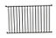 Module à barreaux pour barrière de piscine en aluminium gris 2m