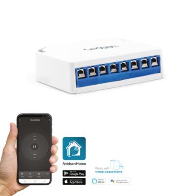 Module de contrôle de volets roulants et battants filaires Wifi HomeShutter - Avidsen - 127046