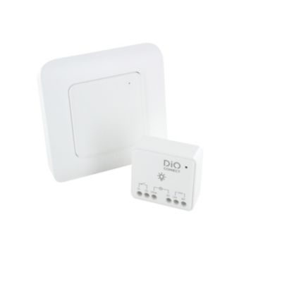 Module éclairage connecté wifi + 1 interrupteur Dio connect Chacon ...