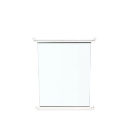 Module en verre pour barrière de piscine en aluminium blanc 0,9m