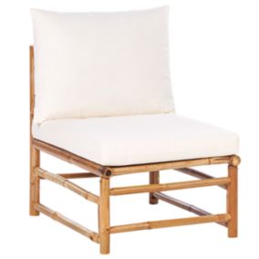 Module fauteuil Bois Blanc cassé CERRETO