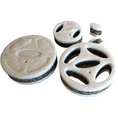 Module mousse acoustique pour calibration débit et réduction du bruit VMC - Diamètre (mm) 160