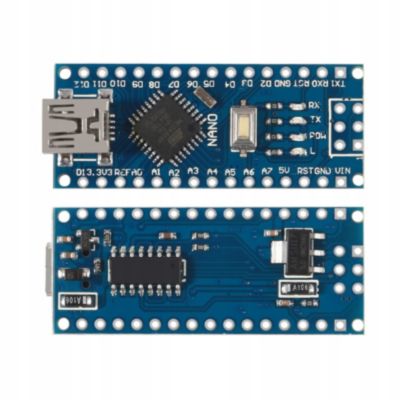 Module Nano 3.0 ATmega328P CH340 - Compatible Arduino, 5V, 32kB Flash, 16MHz, 14 I/O, Programmation USB