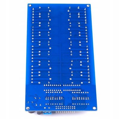 Module Relais 16 Canaux 24V - Isolation Optique, SPDT 10A, Compatible Arduino, 220x57x19 mm, Haute Fiabilité