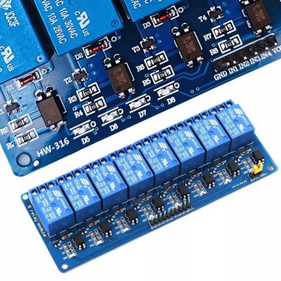 Module Relais 8 Canaux 12V - Isolation Optique, SPDT 10A, Compatible ...