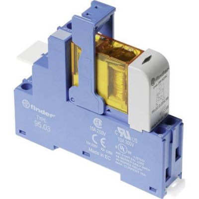 Module relais Finder 48.31.8.230.0060 - 230 V/AC, 10 A, 1 inverseur