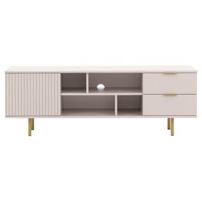 Monica - meuble TV - beige - 150 cm - Best Mobilier