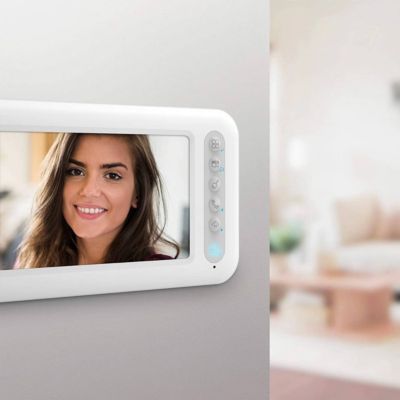 Moniteur Supplémentaire Intérieur Blanc - Avidsen
