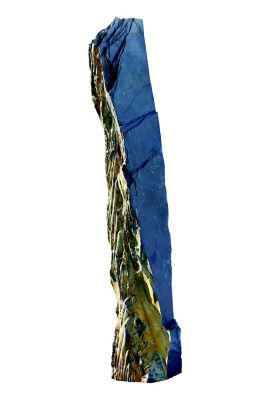 Monolithe Penez Herman Nero en ardoise noire H.70-90 cm
