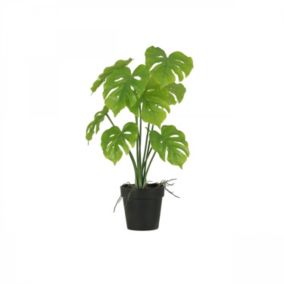 Monstera artificiel en pot 35cm