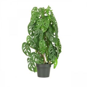 Monstera artificiel topiaire 80cm