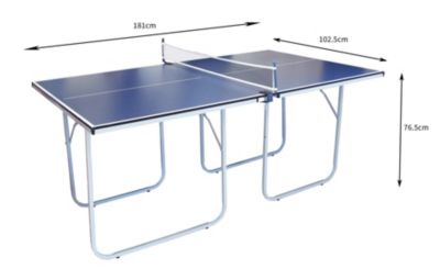 MonsterShop Table de Pingpong pliable