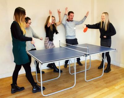 MonsterShop Table de Pingpong pliable