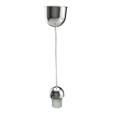 Monture en plastique chrome Brilliant E27