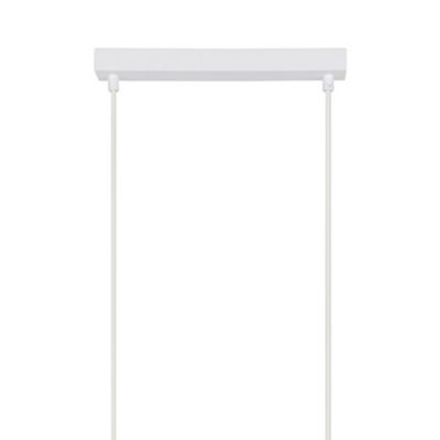 Monture Ibara Corep 2 lumières E27 IP20 blanc l.30 x H.88,5 x p.5 cm
