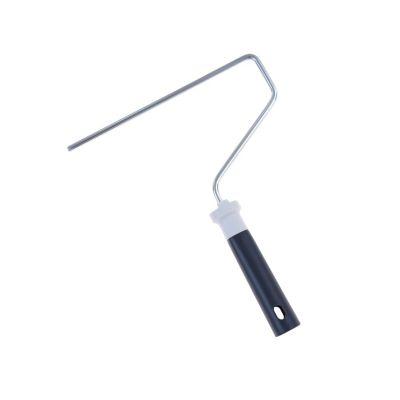 Monture pour rouleau GoodHome acier gris L.230 xØ.8 mm