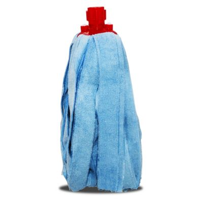 5 Têtes Microfibre Balai Rond Rotatif - Recharges Vadrouille Universelles 158-160mm