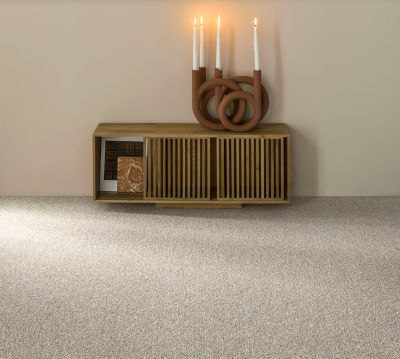 Moquette bouclée beige Maas 4m (vendu au m²)