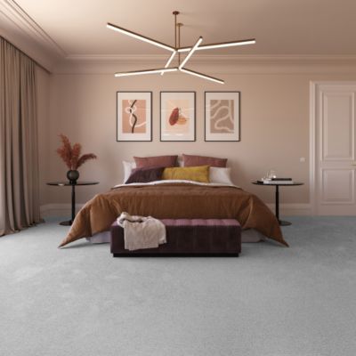 Moquette Chromaluxe - Gris argent - 5m x 13m
